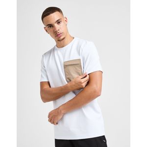 Belier Pocket T-Shirt - Wit- Heren, Wit