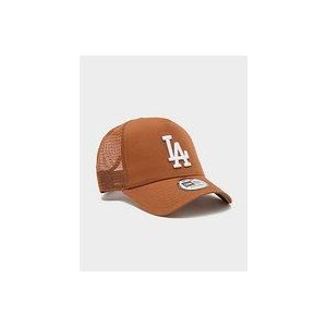 New Era MLB LA Dodgers Trucker Cap - Brown- Dames, Brown