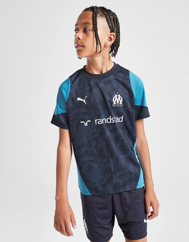 PUMA - Olympique de Marseille - Trainingsshirt - Blauw