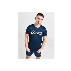 Asics Core Logo T-Shirt - Blue- Heren, Blue