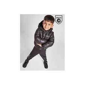 Jordan Filled Quilt Hood Jacket Infant - Black, Black