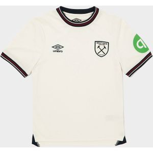 Umbro West Ham United FC 2025/26 Away Shirt Junior - Wit - Kind, Wit