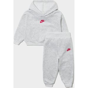 Nike Girls' Bubble Overhead Tracksuit Infant - Grijs - Kind, Grijs
