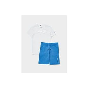 Tommy Hilfiger Essential T-Shirt/Shorts Set Junior - White, White