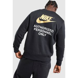 Nike Authorised Crew Sweatshirt - Zwart- Heren, Zwart