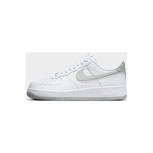 Nike Air Force 1 Heren - White/White/Light Smoke Grey- Heren, White/White/Light Smoke Grey