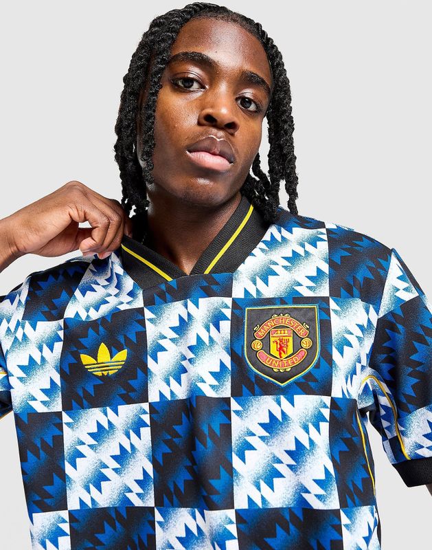 adidas Originals Manchester United LFSTLR Jersey - Blauw- Heren, Blauw