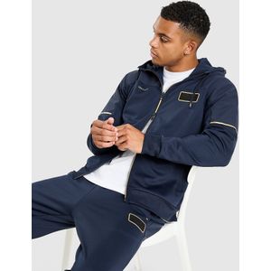 EA7 Emporio Armani Natural VENTUS7 Full Zip Hoodie - Blauw- Heren, Blauw