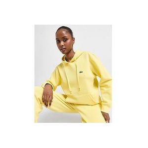 Lacoste Small Logo Hoodie - Yellow- Dames, Yellow
