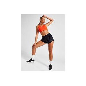 Nike Damesshorts met middelhoge taille en binnenbroekje (8 cm) Dri-FIT One - Black- Dames, Black