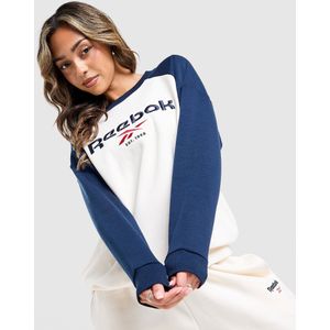 Reebok Retro Crew Sweatshirt - Wit- Dames, Wit