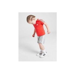 adidas Badge of Sport Logo T-Shirt/Shorts Set Infant - Red, Red