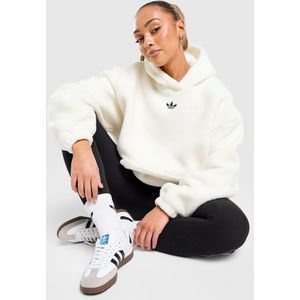 adidas Originals Teddy Overhead Hoodie - Wit- Dames, Wit