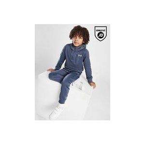 Under Armour Grid Hooded Tracksuit Children - Grey, Grey