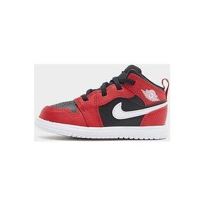 Jordan Air 1 Mid Children - Black/Gym Red/White - Kind, Black/Gym Red/White