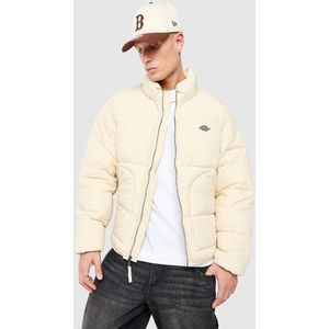 Dickies - Summerdale Puffer Jacket - Crème - Heren - Waterafstotend