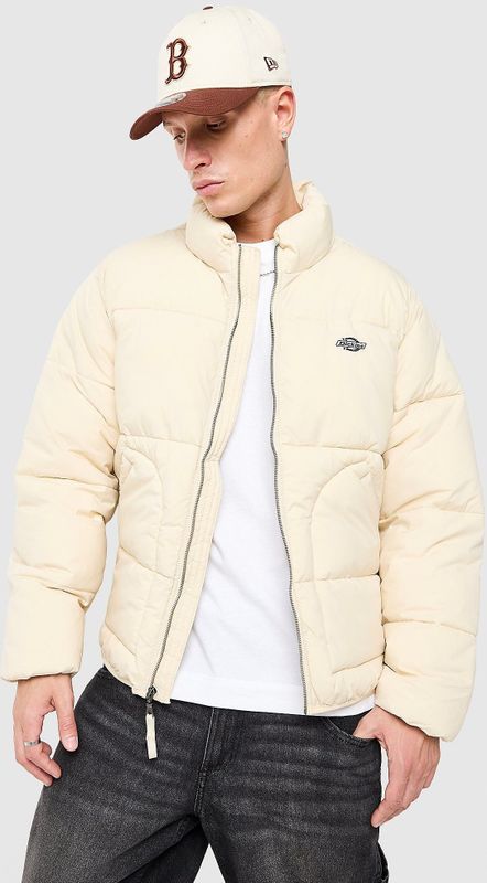 Dickies - Summerdale Puffer Jacket - Crème - Heren - Waterafstotend