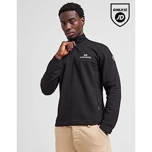 Napapijri Sesano Tech 1/2 Zip Top - Black- Heren, Black