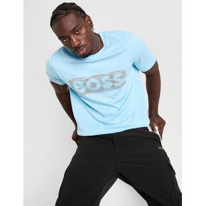 BOSS Space Reverse T-Shirt - Blauw- Heren, Blauw