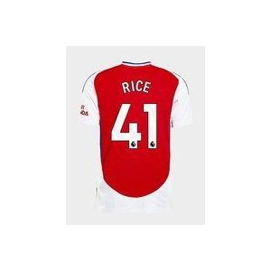 adidas Arsenal FC 2024/25 Rice #41 Home Shirt - Red- Heren, Red