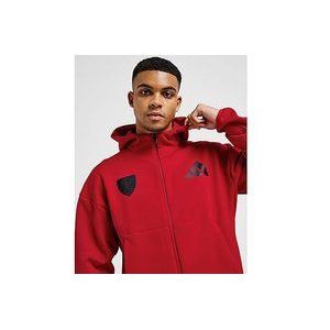 adidas Wales Z.N.E. Full Zip Hoodie - Red- Heren, Red