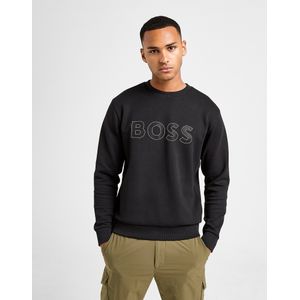 BOSS Salbo Sweatshirt - Zwart- Heren, Zwart