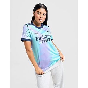 adidas Originals Arsenal FC 2024/25 Third Shirt Dames - Clear Aqua / Light Flash Purple- Dames, Clear Aqua / Light Flash Purple