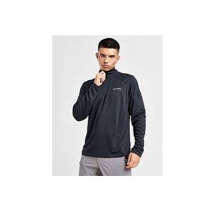 Columbia Tech 1/4 Zip Top - Black- Heren, Black