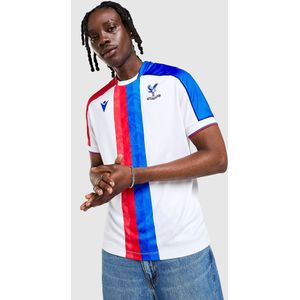 Macron Crystal Palace FC 2025/26 Away Shirt - Wit- Heren, Wit