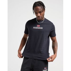 Napapijri Sory T-Shirt - Zwart- Heren, Zwart
