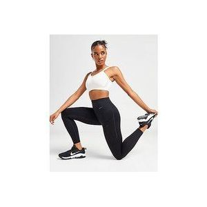 Nike 7/8-legging met hoge taille, zakken en complete ondersteuning voor dames Go - Black/Black- Dames, Black/Black