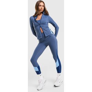 MONTIREX Stride Full Zip Top - Blauw- Dames, Blauw