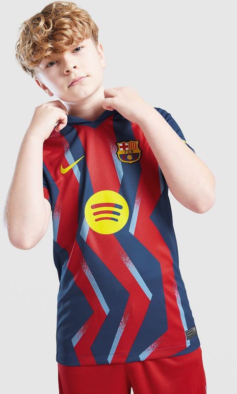 Nike FC Barcelona 2025/26 Fourth Shirt Junior - Blauw - Kind, Blauw
