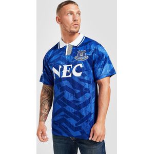 Score Draw Everton FC '92 Retro Home Shirt - Blauw- Heren, Blauw