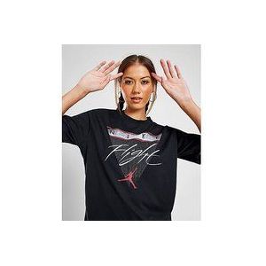 Nike T-shirt met graphic voor dames Jordan Flight Heritage - Black/Gym Red- Dames, Black/Gym Red