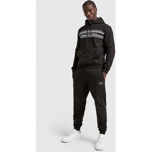 EA7 Emporio Armani Lines Overhead Tracksuit - Zwart- Heren, Zwart