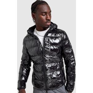 EA7 Emporio Armani - Shiny Baffle Jacket - Heren - Zwart