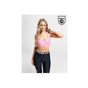 Under Armour Wordmark Strappy Sports Bra - Pink- Dames, Pink