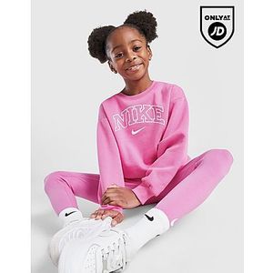 Nike Girls' Varsity Sweatshirt/Leggings Set Children - Pink, Pink
