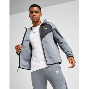 Nike - Tech Windrunner - Herenjack - Blauw - Fleece met Rits over de Hele Lengte