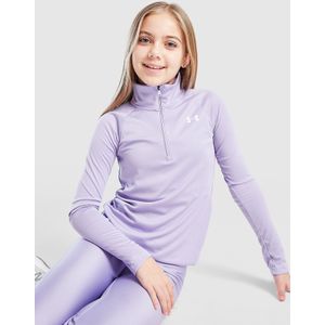 Under Armour - Long Sleeve Wordmark Top - Paars - Junior