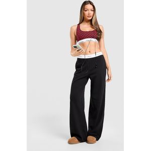 Calvin Klein Underwear Modern Cotton All Over Print Bralette - Rood- Dames, Rood