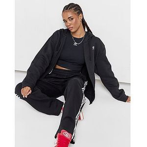 adidas Originals Trefoil Essential Full Zip Hoodie - Black- Dames, Black