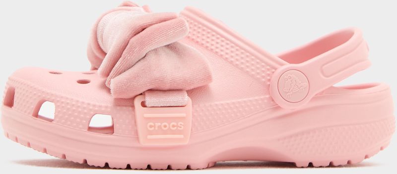 Crocs Classic Velvet Bow Clog Children - Roze - Kind, Roze