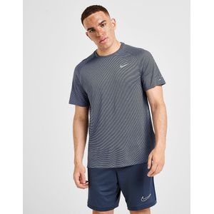 Nike Stride Jacquard T-Shirt - Blauw- Heren, Blauw
