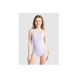 Nike Girls' Racerback Swimsuit Junior - Purple, Purple