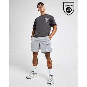 New Balance Ripstop Cargo Shorts - Grey- Heren, Grey