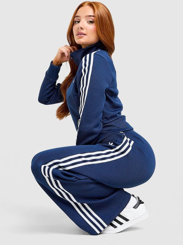 adidas Originals - Firebird Knit Track Pants - Navy - Dames