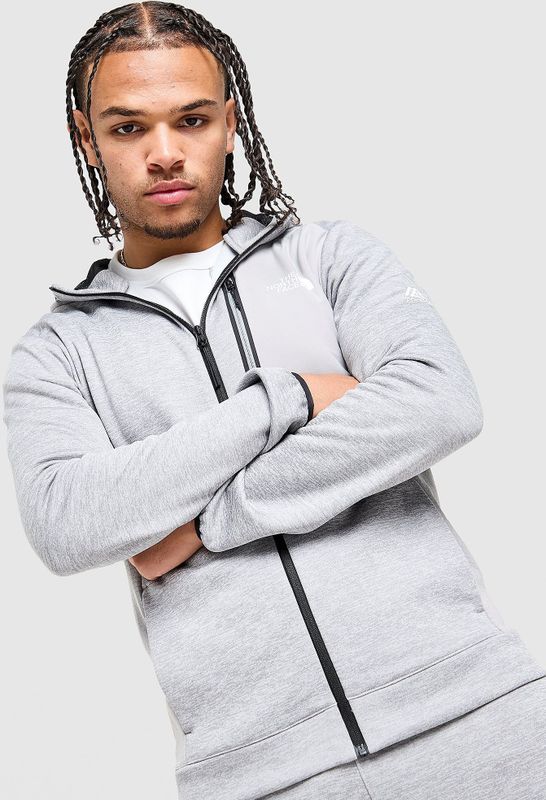 The North Face - Mountain Athletics - Fleece Vest - Pale Grey Heather - Full Zip