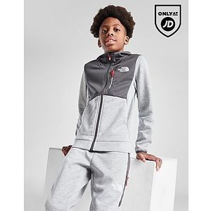 The North Face Tek Full Zip Hoodie Junior - Grey, Grey